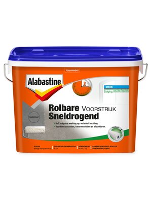 Alabastine Rolbare Voorstrijk Sneldrogend - Transparant