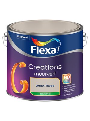 Flexa Creations Muurverf Extra Mat - Urban Taupe
