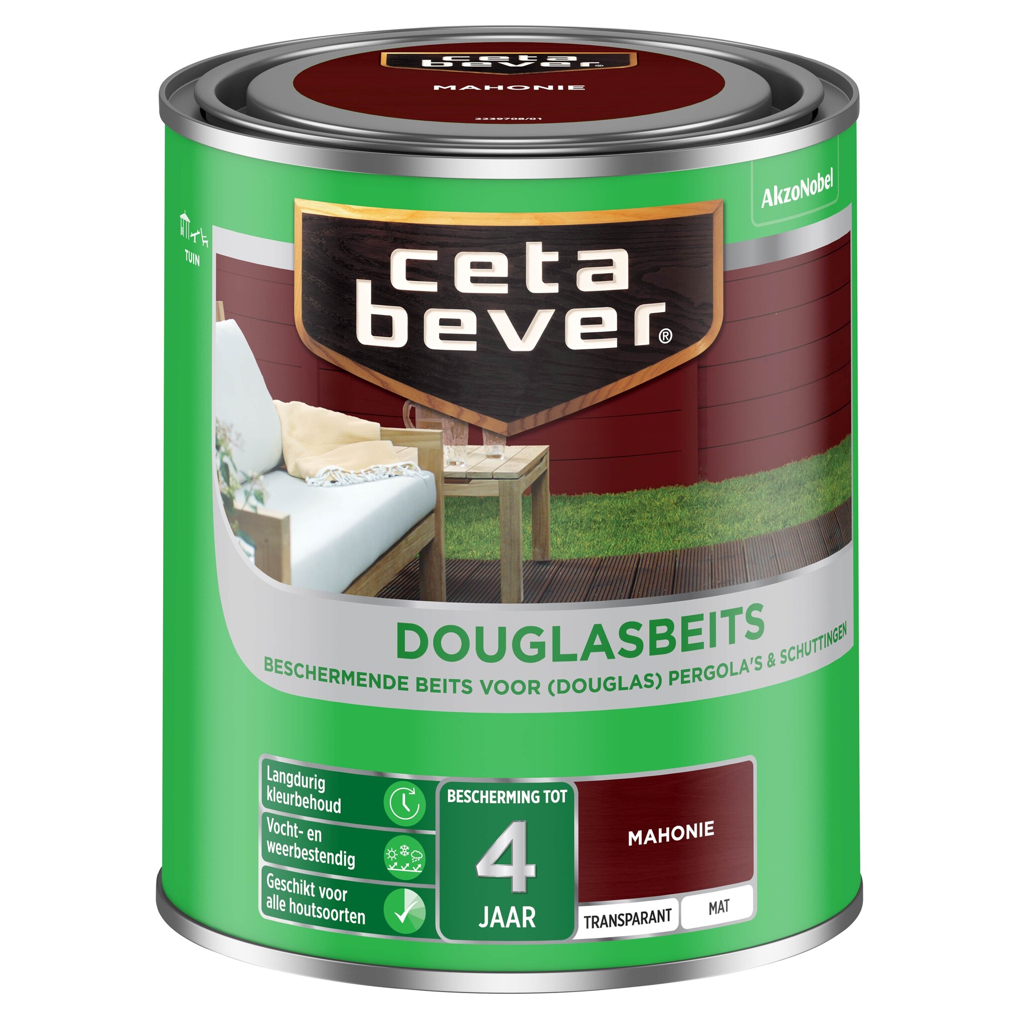 Cetabever Douglas Beits - Mahonie afbeelding
