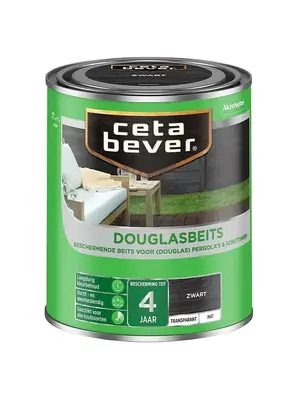 Cetabever Douglas Beits - Zwart