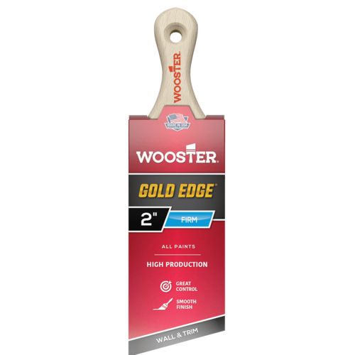 Wooster Gold Edge Short Handle Angle