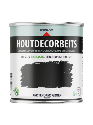 Hermadix Houtdecor Verfbeits - Amsterdams Groen