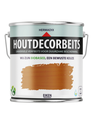 Hermadix Houtdecor Verfbeits Transparant - Eiken