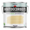 Hermadix Houtdecor Verfbeits Transparant - Melk Wit
