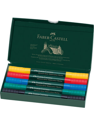 Faber Castell Albrecht Dürer Aquarelmarkers - set 5 stuks - basis