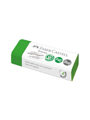 Faber Castell Gum PVC- en stofvrij - groen