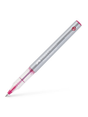 Faber Castell Inktroller 0.7 mm - wijnrood Faber Castell Inktroller 0.7 mm - wijnrood