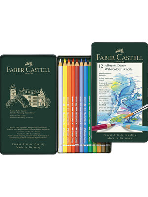 Faber Castell Albrecht Dürer Aquarelpotloden - set 12 stuks