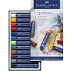 Faber Castell Oliepastels - set 12 stuks Faber Castell Oliepastels - set 12 stuks