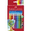 Faber Castell Jumbo Grip Kleurpotloden - set 6 stuks Faber Castell Jumbo Grip Kleurpotloden - set 6 stuks
