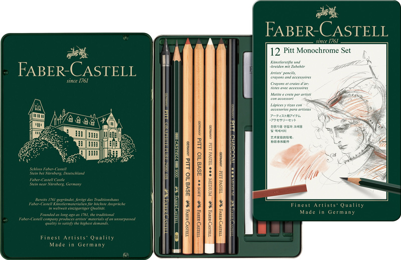 Faber Castell Pitt Monochrome set medium afbeelding
