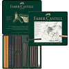 Faber Castell Houtskoolset Pitt Monochroom 24-delig Faber Castell Houtskoolset Pitt Monochroom 24-delig
