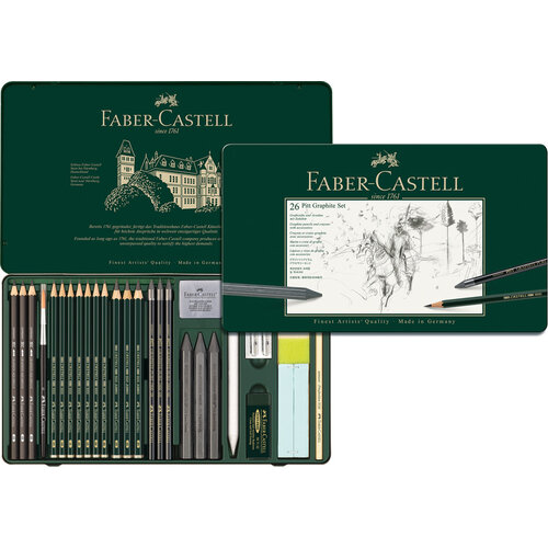 Faber Castell Grafietset Pitt