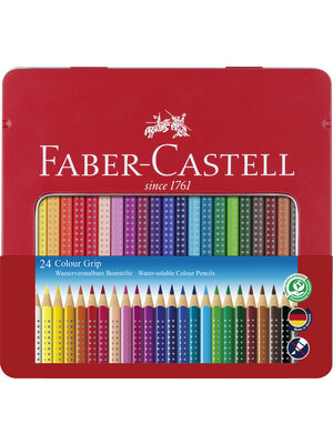 Faber Castell Grip 2001 Kleurpotloden - set 36 stuks Faber Castell Grip 2001 Kleurpotloden - set 36 stuks