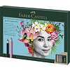 Faber Castell Tekenset - set 17 Polychromos + 4 Pitt Grafiet Mat Faber Castell Tekenset - set 17 Polychromos + 4 Pitt Grafiet Mat