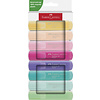 Faber Castell Markeerstiften 46 - set 4 stuks - blush, roze, lila, turquoise Faber Castell Markeerstiften 46 - set 4 stuks - blush, roze, lila, turquoise