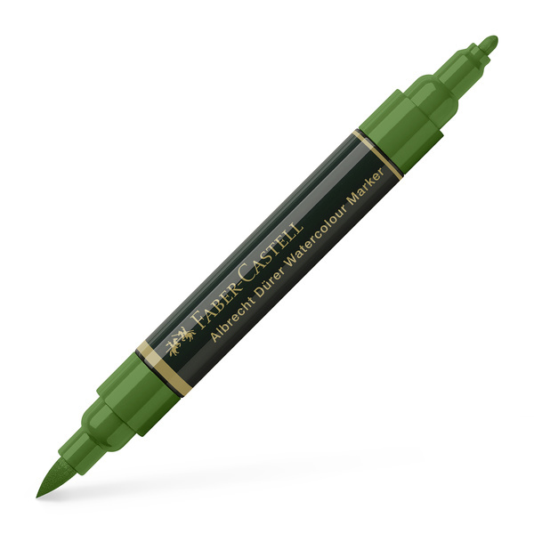 Faber Castell Aquarel marker Albrecht Dürer - 167 permanent olijfgroen afbeelding