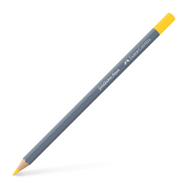 Faber Castell Aquarelkleurpotlood Goldfaber - 105 cadmiumgeel fel afbeelding