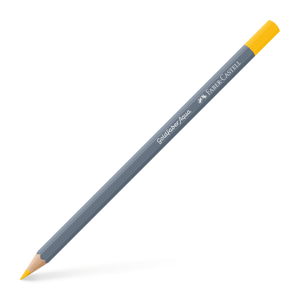 Faber Castell Aquarelkleurpotlood Goldfaber - 107 cadmiumgeel afbeelding