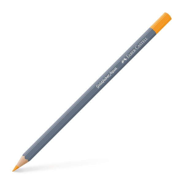 Faber Castell Aquarelkleurpotlood Goldfaber - 109 chroomgeel donker afbeelding