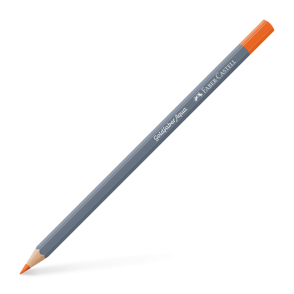 Faber Castell Aquarelkleurpotlood Goldfaber - 115 cadmiumoranje donker afbeelding