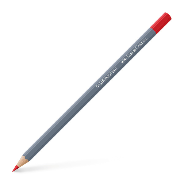 Faber Castell Aquarelkleurpotlood Goldfaber - 121 geraniumrood afbeelding