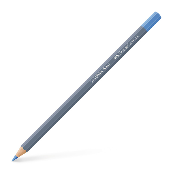 Faber Castell Aquarelkleurpotlood Goldfaber - 140 ultramarijn fel afbeelding