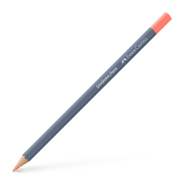 Faber Castell Aquarelpotlood Goldfaber Pastel - Scarlet rood 418 afbeelding