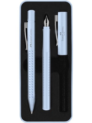 Faber Castell Balpen en Vulpen Grip 2010 Harmony - Sky Blue