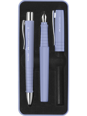 Faber Castell Balpen / Vulpen set Poly - Pale Iris Faber Castell Balpen / Vulpen set Poly - Pale Iris