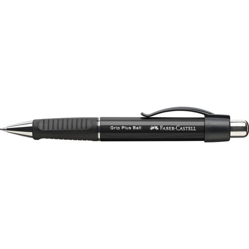 Faber Castell Balpen Grip Plus - Zwart