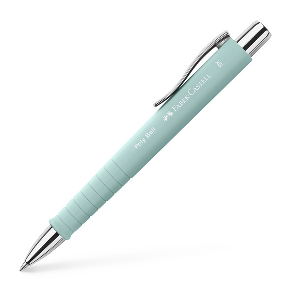 Faber Castell Balpen Poly Ball XB - Caribic Blue afbeelding