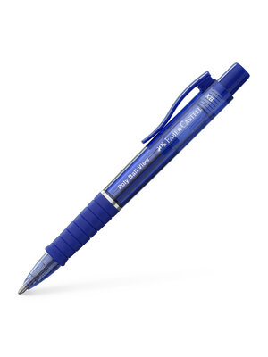 Faber Castell Balpen Polyball View - Admiraal Blauw