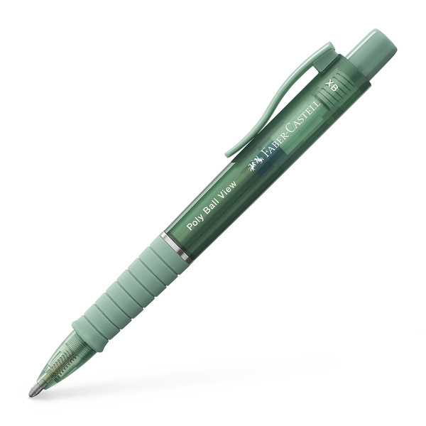 Faber Castell Balpen Polyball View - Groene Lelie afbeelding