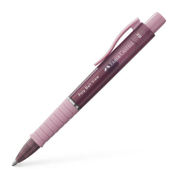 Faber Castell Balpen Polyball View - Rose Shadows afbeelding