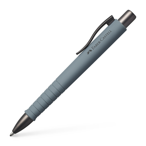 Faber Castell Balpen Polyball XB - Urban steengrijs afbeelding