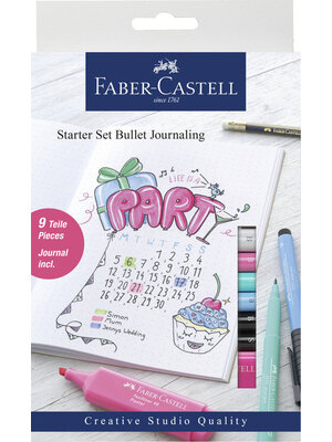 Faber Castell Bullet Journaling 9-delige set Faber Castell Bullet Journaling 9-delige set