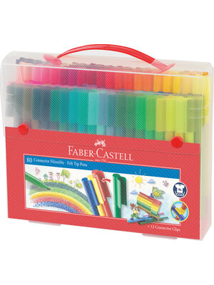 Faber Castell Cadeauset Connector koffer vilstiften Faber Castell Cadeauset Connector koffer vilstiften