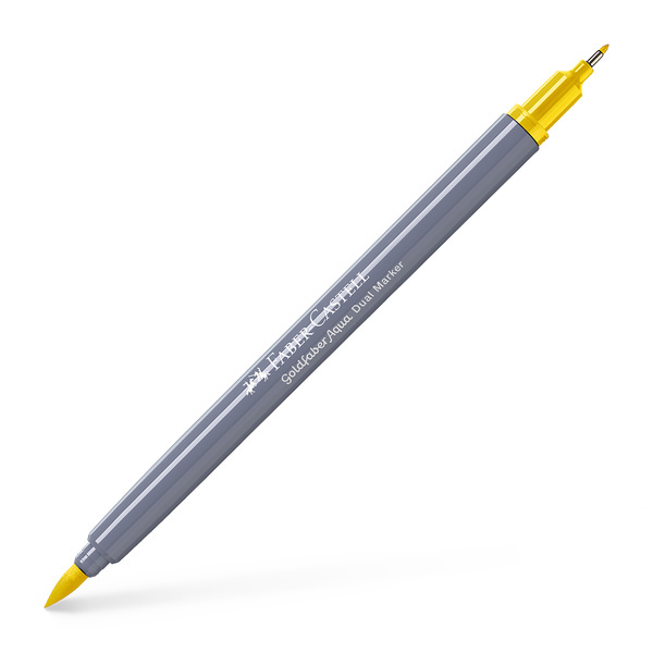 Faber Castell Duo aquarelmarker Goldfaber - 107 cadmium geel afbeelding