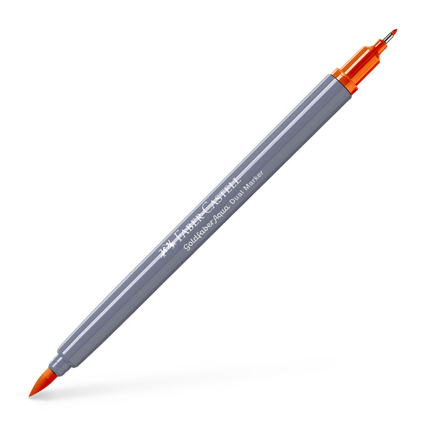 Faber Castell Duo aquarelmarker Goldfaber - 113 oranje glanzend afbeelding