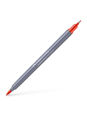 Faber Castell Goldfaber Aqua Dual Marker - 115 donker cadmium oranje Faber Castell Goldfaber Aqua Dual Marker - 115 donker cadmium oranje