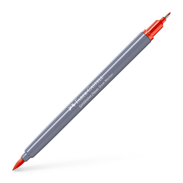Faber Castell Duo aquarelmarker Goldfaber - 115 donker cadmium oranje afbeelding