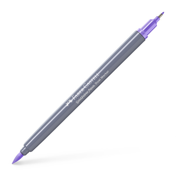 Faber Castell Duo aquarelmarker Goldfaber - 139 licht paars afbeelding