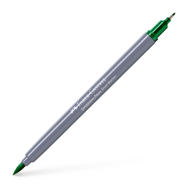Faber Castell Duo aquarelmarker Goldfaber - 163 smaragdgroen