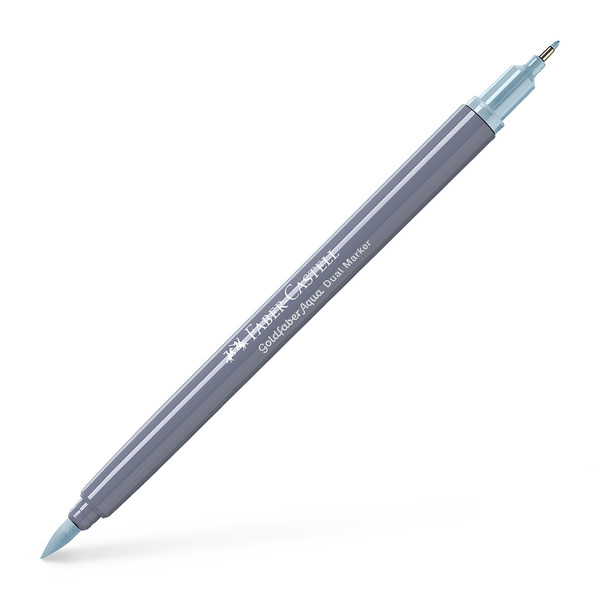Faber Castell Duo aquarelmarker Goldfaber - 164 water blauw afbeelding