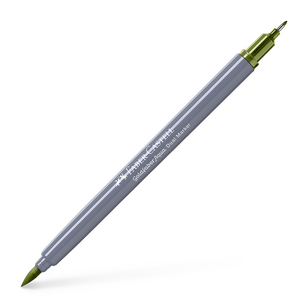 Faber Castell Duo aquarelmarker Goldfaber - 174 chroomgroen