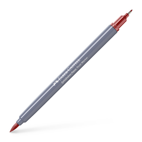 Faber Castell Duo aquarelmarker Goldfaber - 195 vintage roze afbeelding