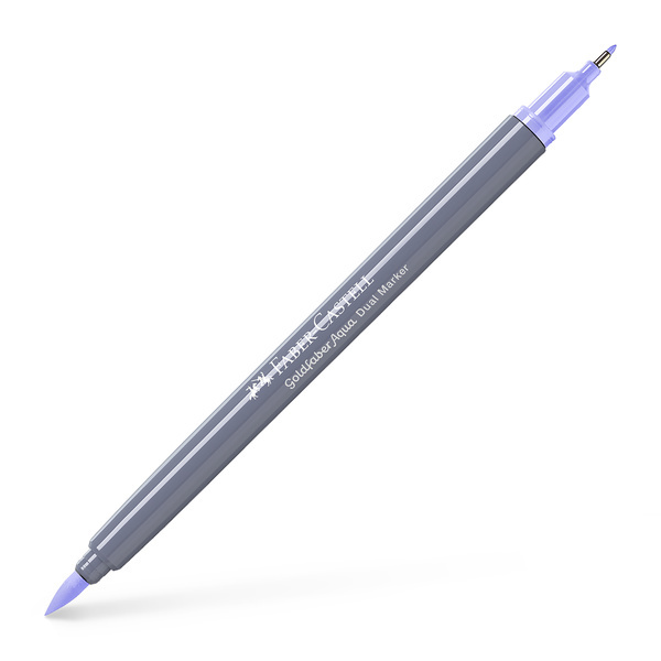 Faber Castell Duo aquarelmarker Goldfaber - 196 licht lavendel afbeelding