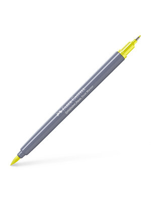 Faber Castell Goldfaber Aqua Dual Marker - 205 cadmium citroen- geel Faber Castell Goldfaber Aqua Dual Marker - 205 cadmium citroen- geel