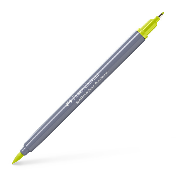 Faber Castell Duo aquarelmarker Goldfaber - 206 limoen afbeelding